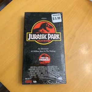 Vintage VHS unopened Jurassic Park